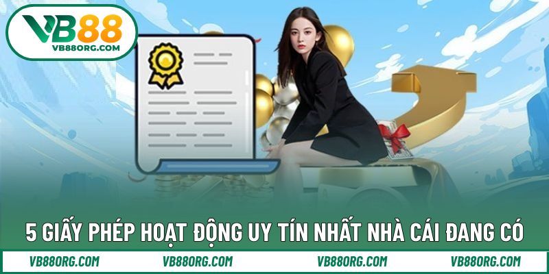 Điểm qua 5 chứng chỉ uy tín nhà cái đang sở hữu