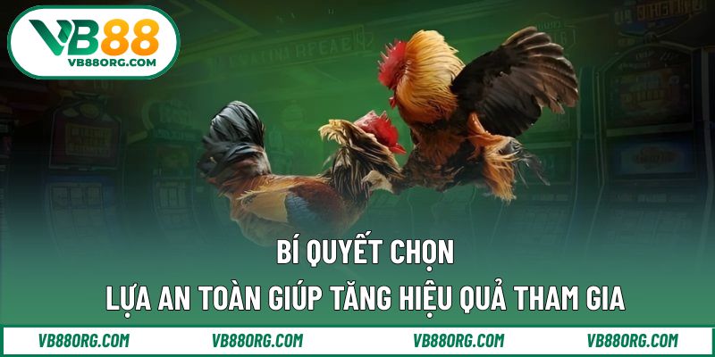 Bí quyết chọn lựa an toàn giúp tăng hiệu quả tham gia